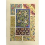 * Decorative Prints. 36 chromolithograph plates of decorative and ornamental designs, late 19th c.