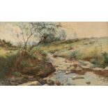 * Hogg (Archibald W., 1885-1903). Upland Stream, circa 1885