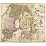 Scandinavia & Iceland. De Wit (F.), Regni Gothiae Tabula Generalis..., Amsterdam, circa 1690