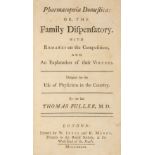 Fuller (Thomas). Pharmacopoeia Domestica, London: W. Innys and R. Manby, 1739