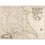 Yorkshire. A collection of 22 maps, 17th - 19th century