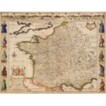 France. Speed (John), France revised and augmented..., 1676