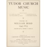 Buck (P.C., E.H. Fellowes etc Tudor Church Music, 10 volumes, 1923-29