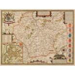Leicestershire. Speed (John), Leicester both Countye and Citie described..., [1614]