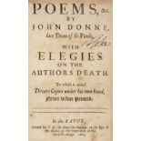 Donne (John). Poems, 1st edition, 1669