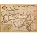 Isle of Wight. Speed (John), Wight Island, John Sudbury & George Humble, 1614