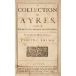 Purcell (Henry, 1659-1695). A Collection of Ayres, Compos'd For the Theatre, 1697