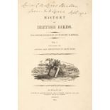 Bewick (Thomas). History of British Birds, 2 volumes, 1805