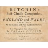 Kitchin (Thomas). Kitchin's Post-Chaise Companion through England and Wales..., 1767