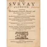 Stow (John). The Survay of London ... corrected, 1618