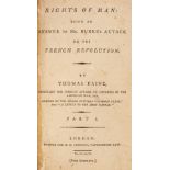 Adams (John). An Answer to Pain's Rights of Man, 2nd UK edition, 1793