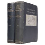 Shackleton (Ernest). The Heart of the Antarctic, 1st edition, 2 volumes, London: Heinemann, 1909