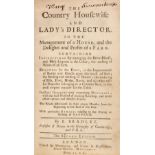 Bradley (Richard). The Country Housewife and Lady's Director, 2nd edition, 1727