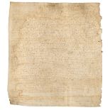 Latin & Catalan Charters. A group of 6 notarial instruments in Latin, 1332/1673