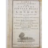 Cary (John). Carys Actual Survey of the Country Fifteen Miles round London..., [1786]