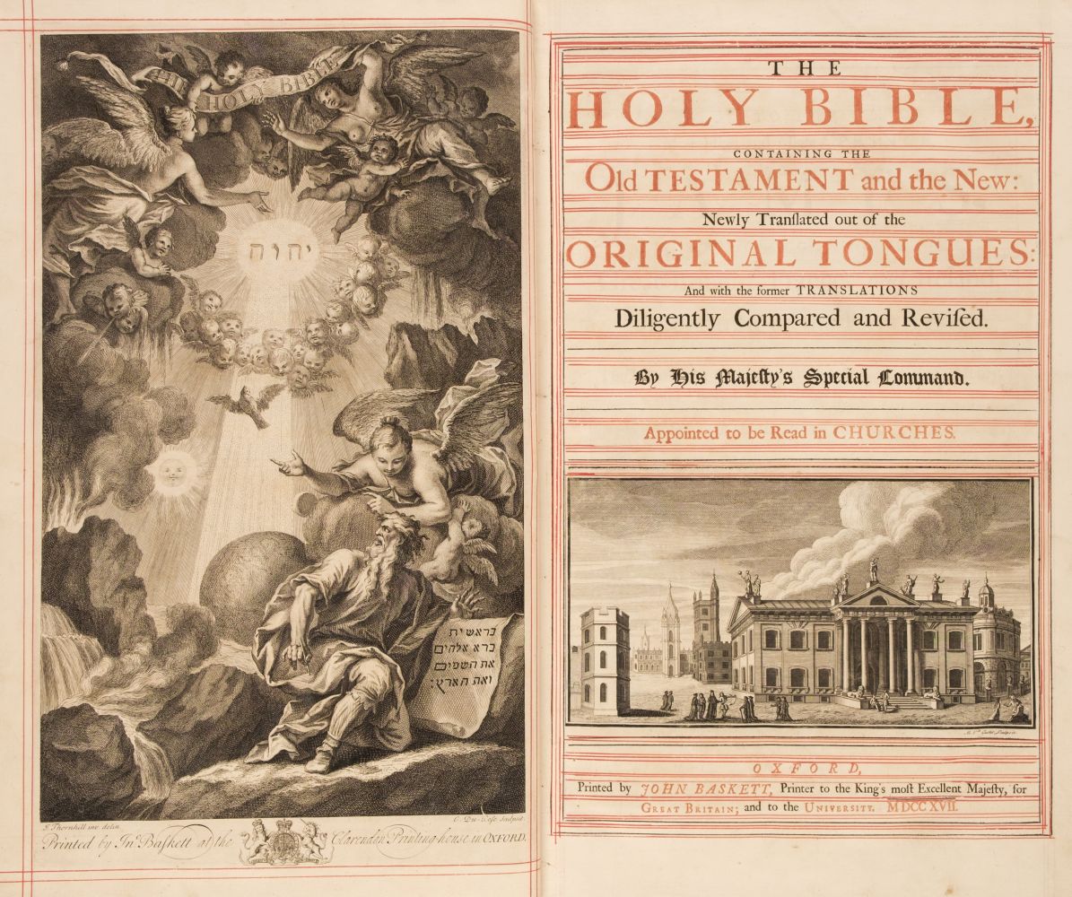 Bible [English]. The Holy Bible, Containing the Old Testament and the New, 1717/16 - Image 2 of 3