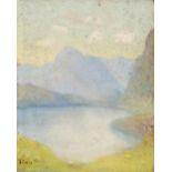 Bussy (Simon, 1870-1954). Lac de Molveno, Tyrol, no. 1, circa 1910
