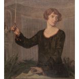 Continental School. Portrait of a female conductor, 1930