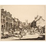 Holmes (Kenneth, 1902-1994). Horse Fair at Skipton..., & others
