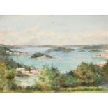 Tucker (Ethel, 1874-1962). View of Hamilton Harbour, Bermuda, 1940