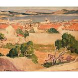 Mathews (B., 20th century). French Mediterranean Landscapes, oil on canvas