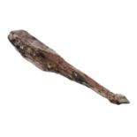 Mexico. A Neolithic knapped drill made mahogany jasper from Mexico