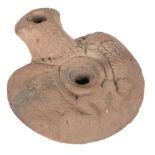 Egypt. An ancient Egyptian oil lamp, frog type 2nd -4th century