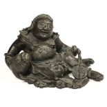 Sculpture. A Chinese archaic bronze figure