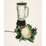 Frith (Michael,1951-). Cauliflower and Food Mixer, 1996, watercolour...and one other
