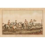 Horse Racing. Marks (J. L. publisher), Horse Racing, the set of four, 1835