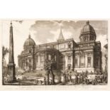 Piranesi (G. B.). Veduta della Facciata di dietro della Basilica di S. Maria Maggiore,