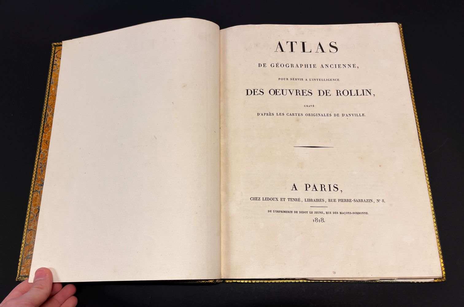 D'Anville (Jean B. B.). Atlas de Geographie Ancienne..., Paris, 1818 - Image 6 of 15