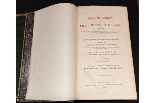 Hutchins (John). The History and Antiquities of the County of Dorset, 4 volumes, 1861-70 - Image 13 of 23