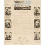 Broadside. A Maritime-themed Broadside, R. Carpenter (printer) 1800