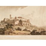 Greece. Athens, South View of the Acropolis, London: Edward Orme, 1804, hand-coloured aquatint