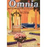 Motoring. Omnia - Revue Pratique de Locomotion, 16 volumes, 1906-38