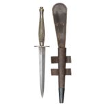Fighting Knife. A WWII Fairbairn-Sykes 2nd Pattern Fighting Knife by Wilkinson Sword Co Ltd London