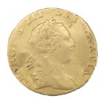 George III (1760-1820). Pre-1816 issue gold Quarter-Guinea coin, 1762