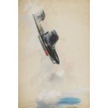 Trevithick (Richard J.). Fairey Barracuda nosediving 1943 and two others