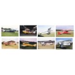 Vintage Light Aircraft Slides. A collection of over 900 35mm colour slides of vintage light