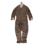 Flying Suit. A WWII RAF Type H electrically heated liner and other clothing