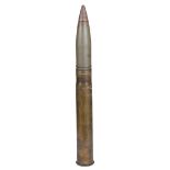 Munition. An inert WWII German 88 mm projectile round for the 8.8 cm anti-aircraft gun