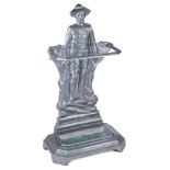 Scouting. An Edwardian cast iron Baden-Powell umbrella stand