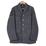 RAF Tunic. A WWII RAF uniform worn by Thomas Wingfield Broomhead