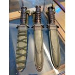 Fighting Knife. A WWII American M3 Pal fighting knife (3)