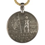 Honourable East India Company Medal for Egypt 1801, silver, unnamed as issued
