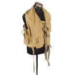 Mae West. A WWII RAF 1941 pattern life-saving waistcoat