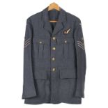 RAF Tunic. A WWII RAF tunic dated 1943