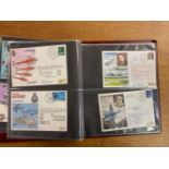 First Day Covers. A collection of approximately 40 signed aviation FDCs