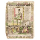 Coronation Broadside. Coronation of Her Majesty Queen Victoria I, London: C. Westwood